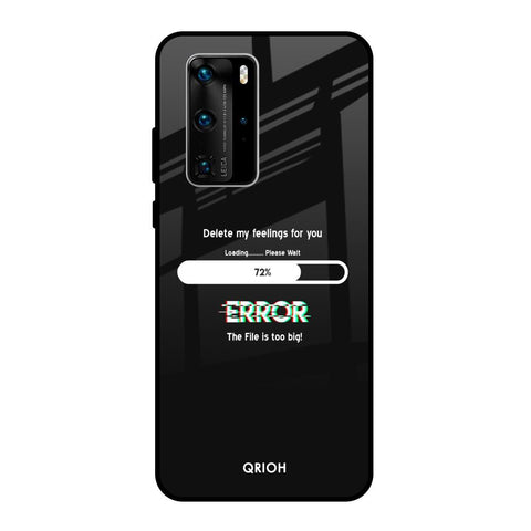 Error Glossy Case for Huawei P40 Pro
