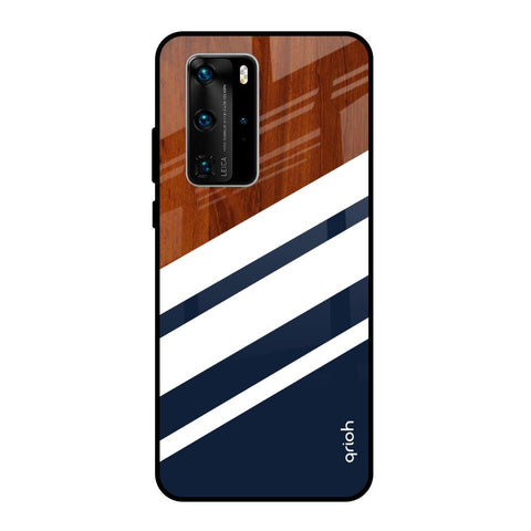 Bold Stripes Glossy case for Huawei P40 Pro