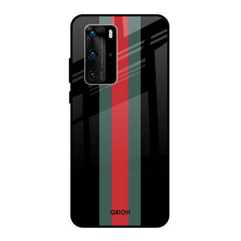 Vertical Stripes Glossy Case for Huawei P40 Pro