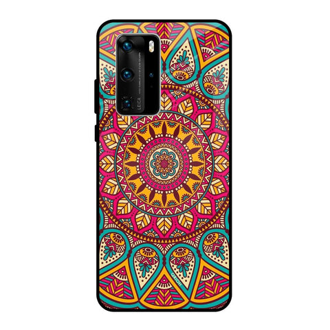 Elegant Mandala Glossy Case for Huawei P40 Pro
