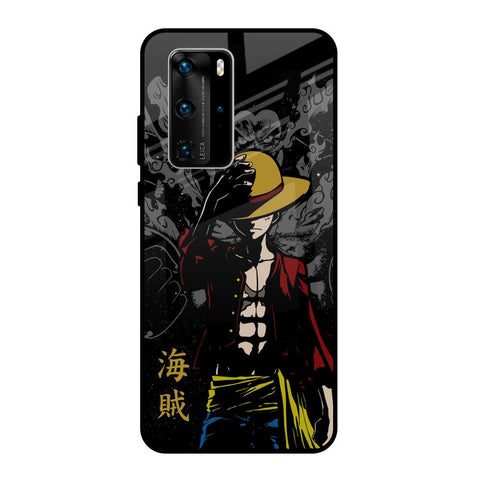 Dark Luffy Glossy Case for Huawei P40 Pro