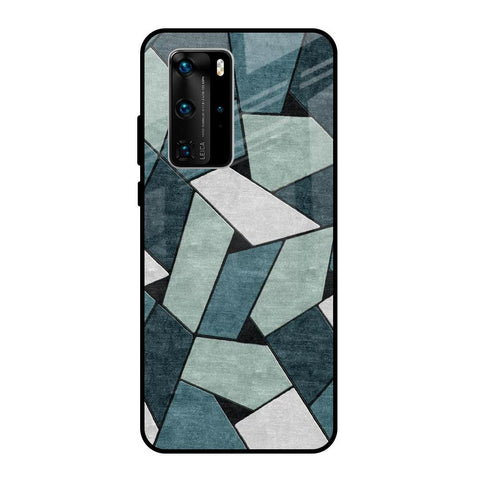 Abstact Tiles Glossy Case for Huawei P40 Pro
