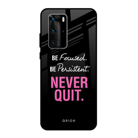 Be Focused Glossy case for Huawei P40 Pro