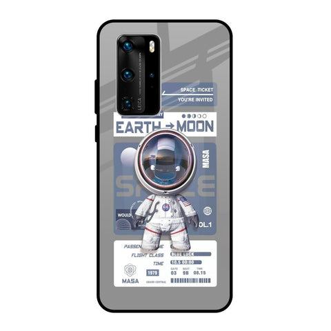 Space Flight Pass Glossy Case for Huawei P40 Pro