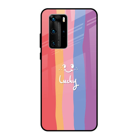 Lucky Abstract Glossy Case for Huawei P40 Pro