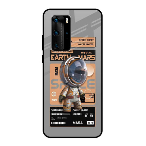 Space Ticket Glossy Case for Huawei P40 Pro