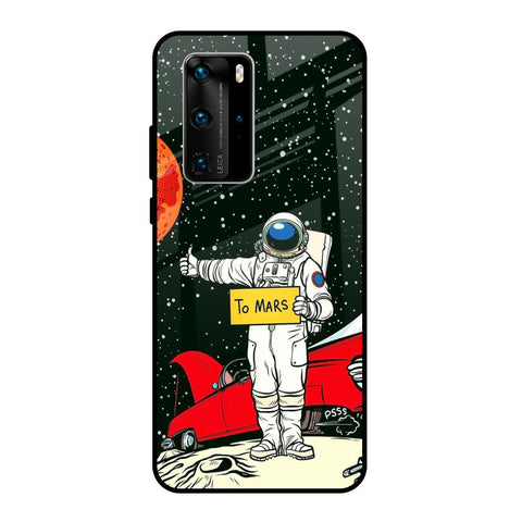 Astronaut on Mars Glossy Case for Huawei P40 Pro