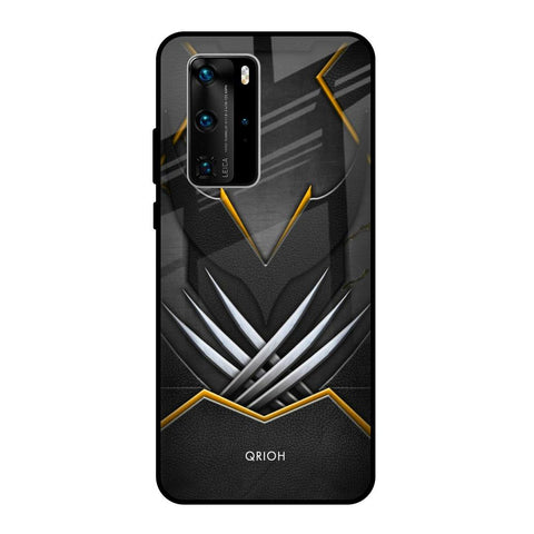Black Warrior Glossy Case for Huawei P40 Pro