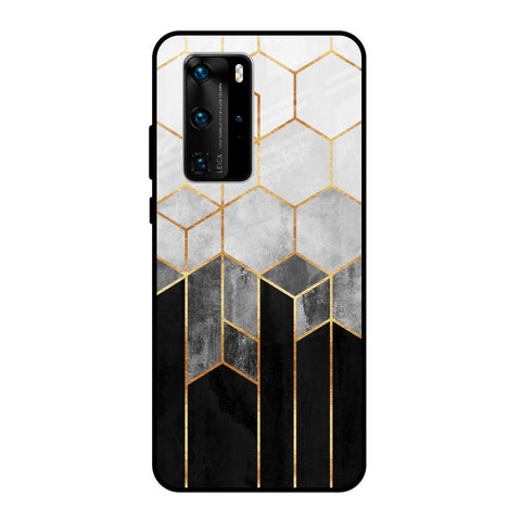 Tricolor Pattern Glossy Case for Huawei P40 Pro