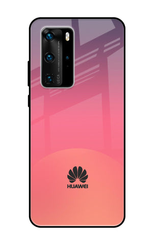 Sunset Orange Glossy Case for Huawei P40 Pro