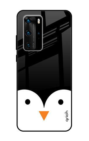 Cute Penguin Glossy Case for Huawei P40 Pro