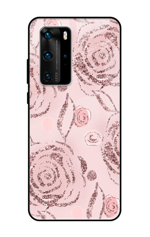 Shimmer Roses Glossy case for Huawei P40 Pro