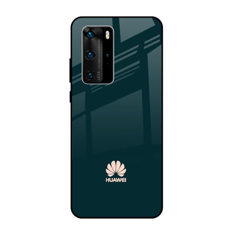 Hunter Green Glossy Case For Huawei P40 Pro