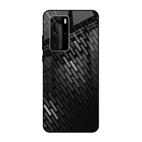 Dark Abstract Pattern Glossy Case For Huawei P40 Pro