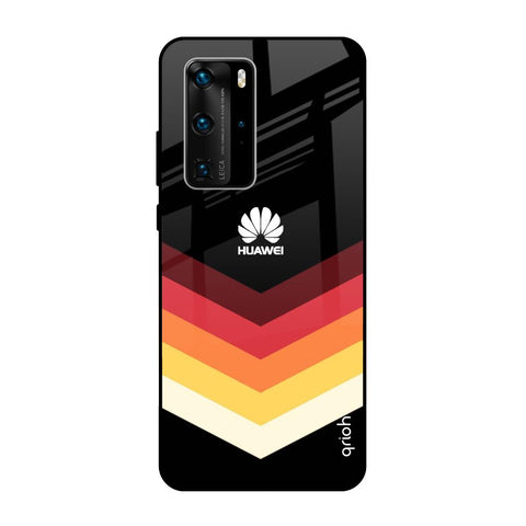 Abstract Arrow Pattern Glossy Case For Huawei P40 Pro