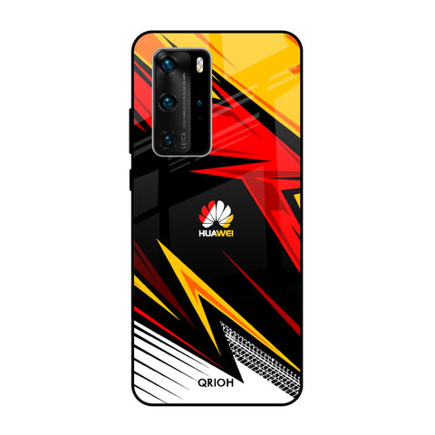 Race Jersey Pattern Glossy Case For Huawei P40 Pro
