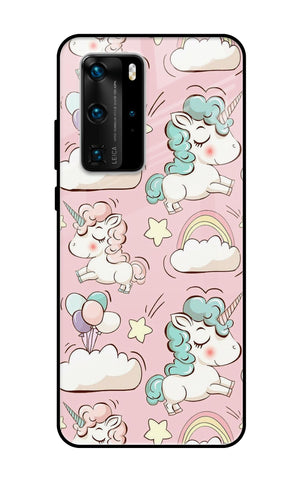 Balloon Unicorn Glossy case for Huawei P40 Pro