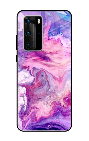 Cosmic Galaxy Glossy Case for Huawei P40 Pro