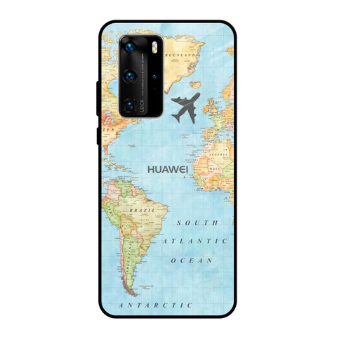 Fly Around The World Glossy Case for Huawei P40 Pro