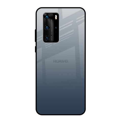 Smokey Grey Color Glossy Case For Huawei P40 Pro