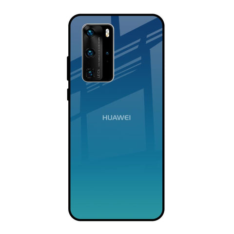 Celestial Blue Glossy Case For Huawei P40 Pro
