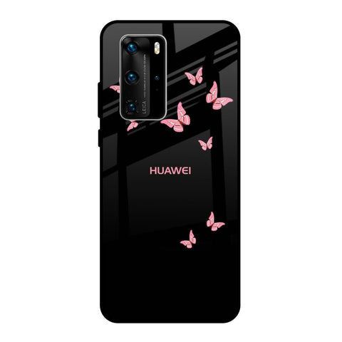 Fly Butterfly Glossy Case for Huawei P40 Pro