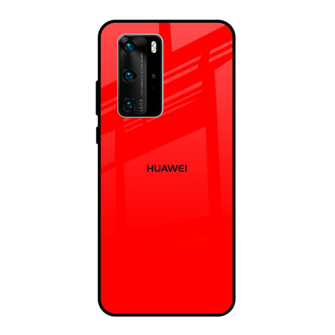 Blood Red Glossy Case for Huawei P40 Pro