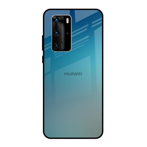 Sea Theme Gradient Glossy Case for Huawei P40 Pro