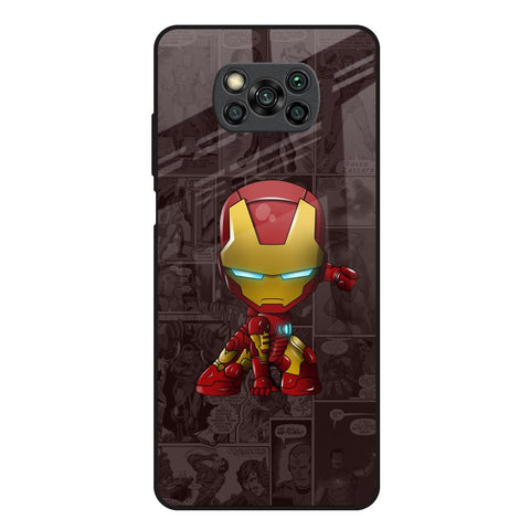 Angry Baby Super Hero Glossy Case for Poco X3
