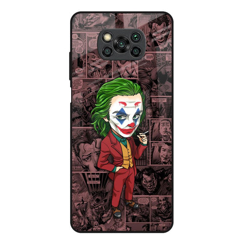 Joker Cartoon Glossy Case for Poco X3