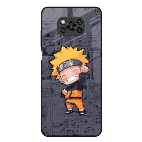 Orange Chubby Glossy Case for Poco X3