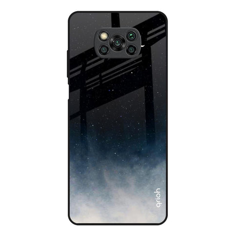 Black Aura Glossy Case for Poco X3