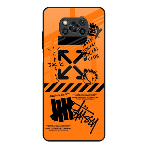 Anti Social Club Glossy Case for Poco X3