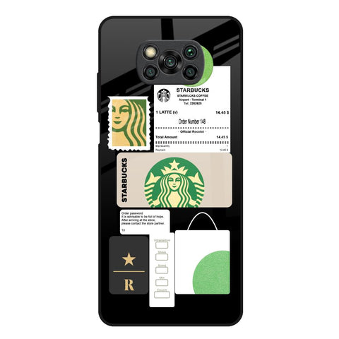 Coffee Latte Glossy Case for Poco X3