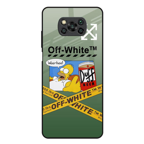 Duff Beer Glossy Case for Poco X3