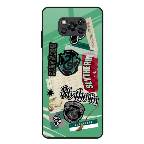 Slytherin Glossy Case for Poco X3