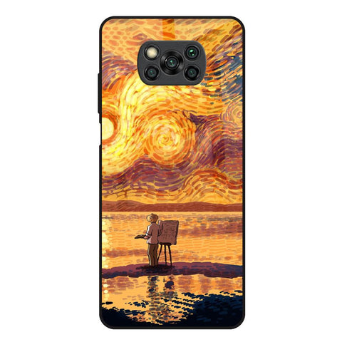 Sunset Vincent Glossy Case for Poco X3
