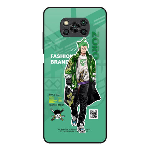 Zoro Bape Glossy Case for Poco X3