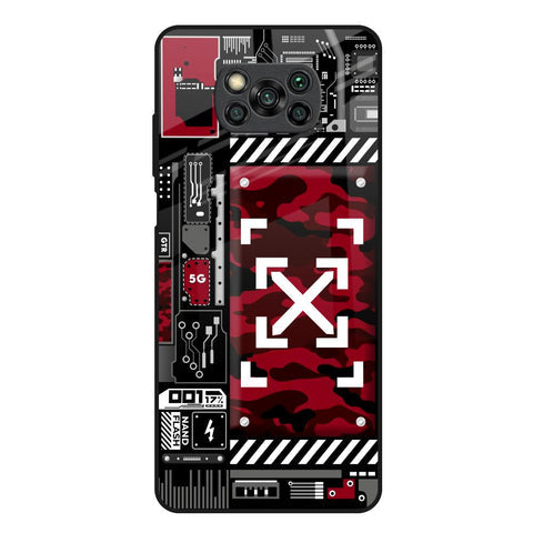 Technology Art Glossy Case for Poco X3