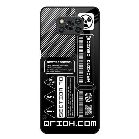 Futuristic Art Glossy Case for Poco X3