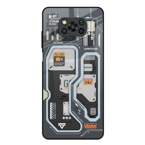 Retro Futuristic Glossy Case for Poco X3