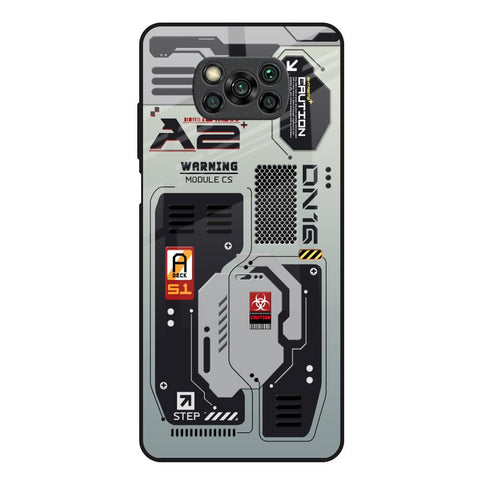Techno Vibes Glossy Case for Poco X3