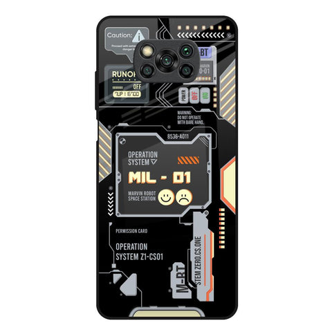 Exposed Parts Glossy Case for Poco X3