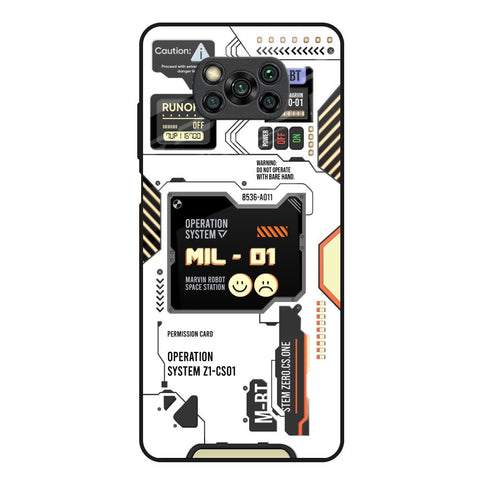 Tech Display Glossy Case for Poco X3