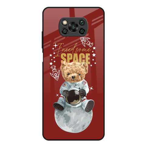 Astronaut Bear Glossy Case for Poco X3