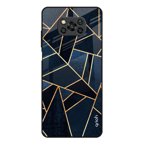 Abstract Tiles Glossy Case for Poco X3