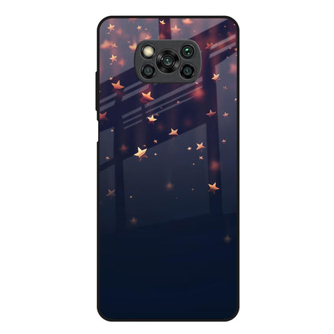 Falling Stars Glossy Case For Poco X3