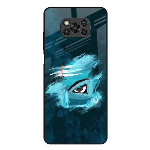 Power Of Trinetra Glossy Case For Poco X3
