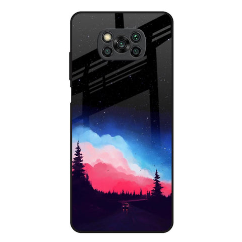 Drive In Dark Glossy Case For Poco X3