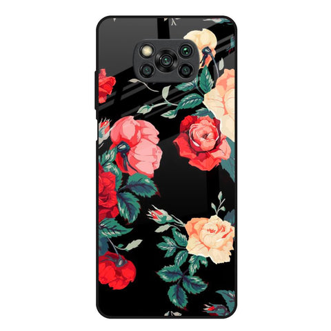Floral Bunch Glossy Case For Poco X3